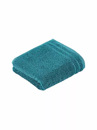 VOSSEN | Gant de toilette CALYPSO FEELING 30x50cm Ivoire | petrol
